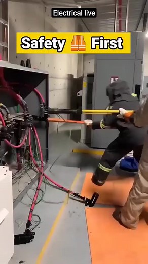 133K views · 108 reactions | #Safety_first_in_Electrical #work #electrical #safetyfirst #el | Electrical Engineer | Facebook