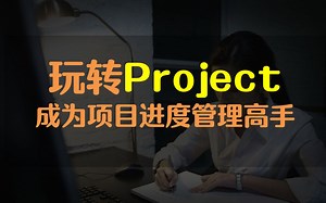 玩转project，成为项目进度管理高手