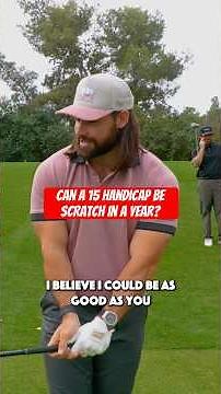 CAN a 15 HANDICAP become SCRATCH in ONLY 1 YEAR?👀🔥