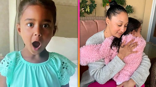Like mother, like daughter. 💕 Tamera Mowry-Housley's daughter is a natural actress. | Entertainment Tonight