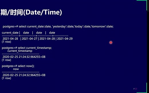 PostgreSQL进阶实战Day3(Ⅳ)