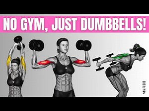 Best Dumbbell Arm Workout for Women at Home