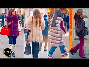 The Most Luxurious & Fabulous REAL FUR coats that You never thought existed: Milan Winter Fashion