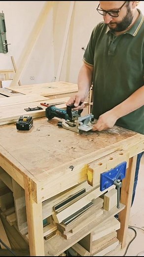 Making a biscuit joiner for 45 degree