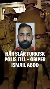 Gängledaren Ismail Abdo greps vid en stor polisinsats i Adana, Turkiet. Svensk polis har prioriterat jakten på Abdo högt efter de senaste årens våldsvåg i Sverige. Läs mer: https://www.expressen.se/nyheter/sverige/sa-kan-ismail-abdo-lamnas-ut-till-sverige/ | Expressen