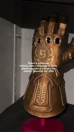 You can purchase all six of Marvel’s Infinity Stones for $25M at this Marvel pop up💎 For the first