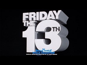 Friday the 13th (1980) title sequence