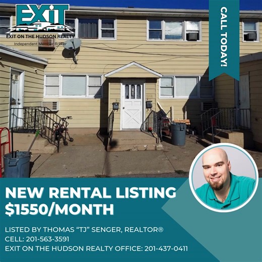 ✨ New rental listing for $1550 ✨ Welcome Home! Located within a private community on the west side of Bayonne, this cozy one bedroom apartment offers plenty of storage space with a deep bedroom closet and lots of shelving in the kitchen. With a large window, the living room is bright and sunny! The kitchen features a butcher's block rolling table for extra counter space. Owner provides a refrigerator. Heat/hot water included. Call to schedule your private showing today. A video walk through can 