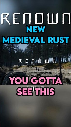 What Happens When You Cross Kingdom Come Deliverance With Rust? You Get RENOWN! | Renown Preview