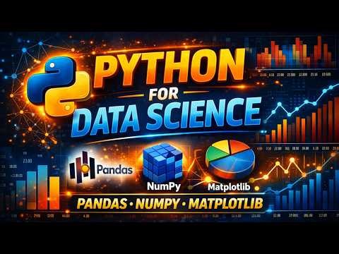 Python for Data Science Pandas, NumPy, Matplotlib