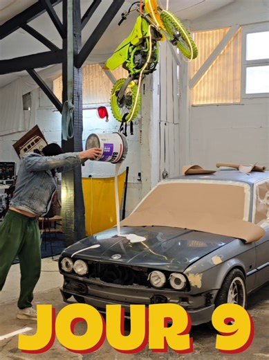 Rénovation BMW E30 Drift : Jour 9 à l'arrache