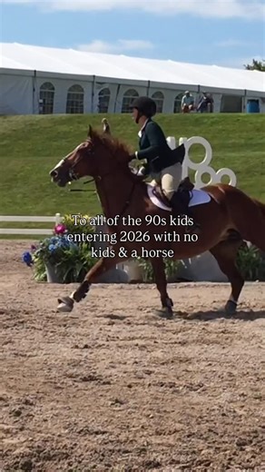 Equestrian Artist | Alex Lederman on Instagram: "Is there anyone else out there? 😅 👀 #equestrianhumor #horsehumor #funnyhorses #horsemom #90skids #2026 #ledermanart #horseart #equestrian #equestrianlife #equestrianart #horseartist #animalartist #petportraits"