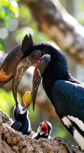 Why Hornbills Have Giant Beaks