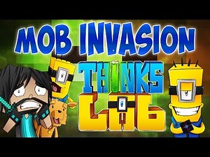 DEFENDING THE LAB!!!! | Think's Lab Minecraft Mods [Minecraft Roleplay]