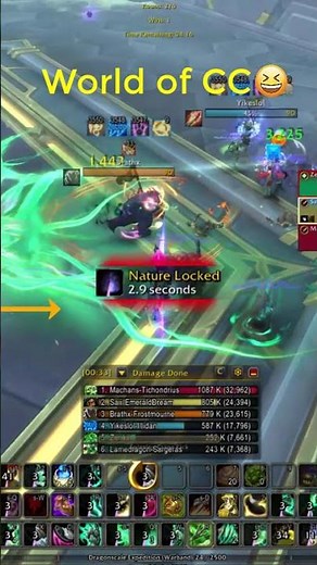 World of CC in World of Warcraft | #worldofwarcraft