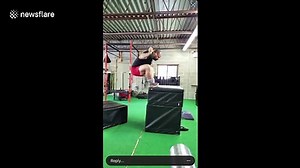 When box jumping goes horribly wrong