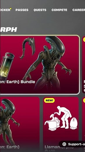 Fortnite Xenomorph Alien Earth Skin Item Shop!