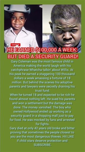 The $18 Million Betrayal of Gary Coleman 📉