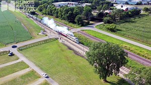4.5K views · 228 reactions | #stainlessSunday Chicago Burlington and Quincy 9911-A is on the point of an A-B-A E unit set that pulls the coach train. This train demonstrates a "high speed" run-by, passing the East Union depot, during Diesel Days. The train starts west of the station switch, once it occupies Olson Road, you see the throttles open up This video paces the train for nearly one and a half miles, making this one of the longer videos on the page. | IRM Diesel Shop | Facebook