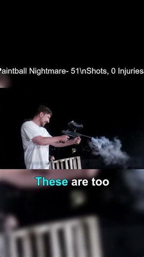 Paintball Nightmare: 51 Shots, 0 Injuries?