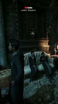 POV: you're waking up in the Slytherin common room 🐍✨ #slytherin #harrypotter #hogwartslegacy #pov