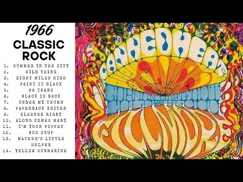 1966 Classic Rock Hits - The Rolling Stones, The Beatles & more.....