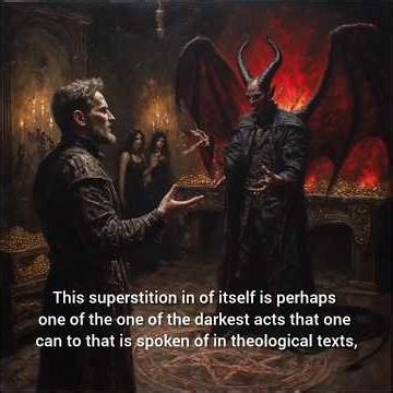 The Deal With The Devil And It's Dark Consequences.