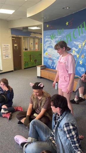 Charlottes Web Rehearsals at Overbrook High School