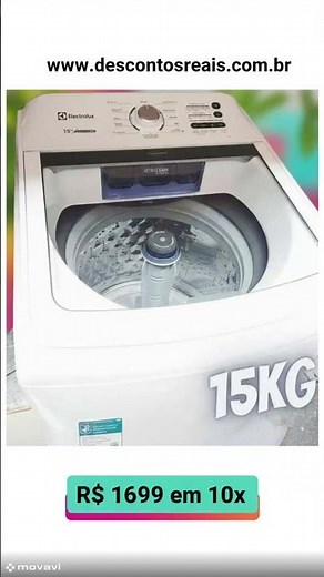 Máquina de Lavar Electrolux 15kg Essential Care com Cesto Inox e Jet&Clean LED15