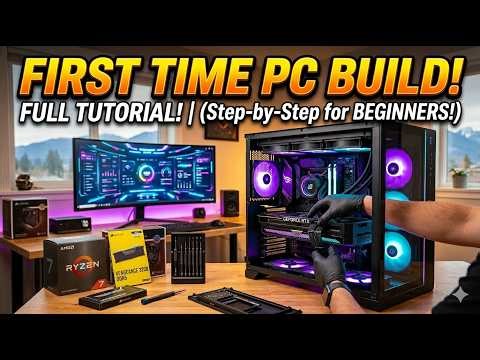 FIRST TIME PC BUILD! Ryzen 7 7700 & RTX 5060 Ti (2026 Step-by-Step Guide)