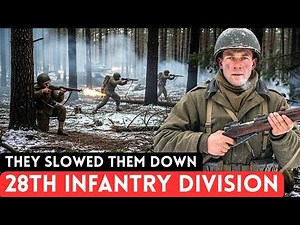 Fall Asleep To | The Complete History of the 28th Infantry Division | WW2 Relaxing War Documentary