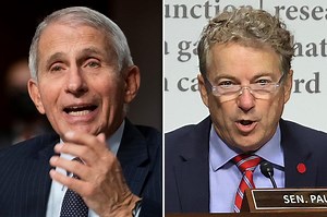 Heated exchange between Sen. Rand Paul and Dr. Fauci over gain-of-function research, Nov. 5