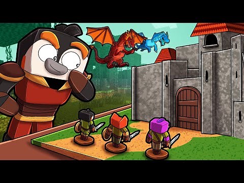 Legendary GENERAL Creates a WAR! (Minecraft Dragons)