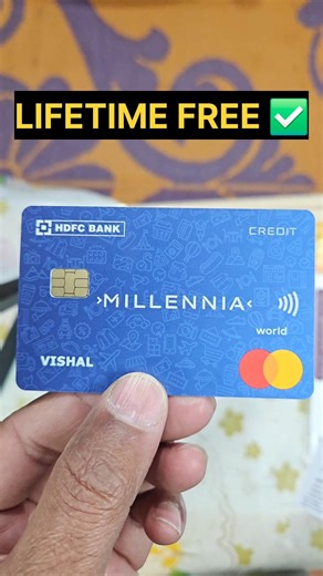 HDFC Millennia Credit Card Unboxing✅️|Millennia Credit Card| Lifetime Free Credit Card 2026 #HDFC
