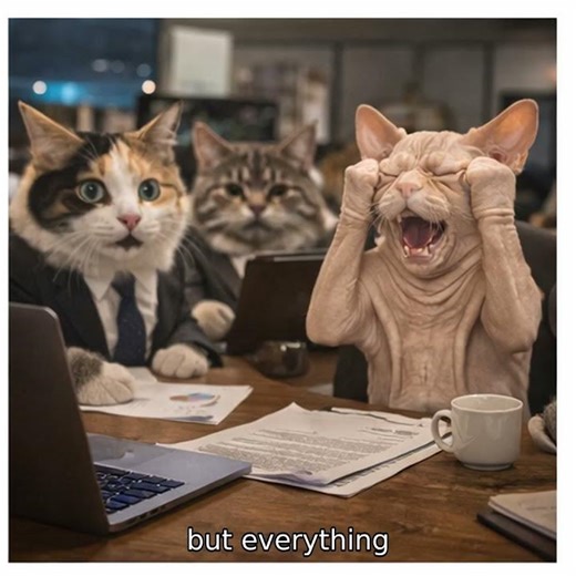 What if every corporation was run entirely by cats? 🐱💼