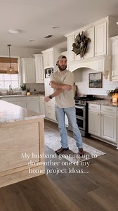 Lol my husband gearing up to do another one of my home project ideas…..😂😂😂😂 he’s always such a good sport about it!❤️ he’s just about renovated our entire house… I actually just asked him about renovating our fireplace….😂stay tuned to see if he is gonna do it hahaha…#diyhomeprojects #diy #homerenovation #homereno #buildergradeupgrade #homemakeover #organicmodern #homeupgrade #diyhome #homedecor #cottage #cottagecore | Our Winton home