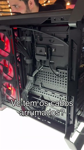 Como organizar os cabos do PC?
