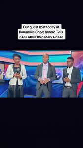 Mary Lincon is Our guest host today at Rurumuka Show, Inooro Tv. | Deejay Covenant Kenya