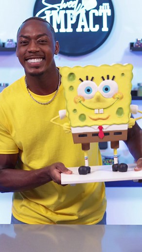 It's SpongeBob! This really was the most detailed cake I've ever made. It was definitely a challenge, but the @SpongeBob cake came out amazing! #cakedecorating #spongebob #nickelodeon Which character should be next?
