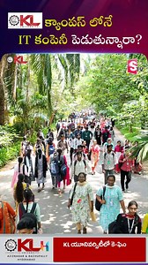 1.5K views | KL UNIVERSITY #kluniversity #campuslife #sports #university #jobopportunities #Students #campus #Placements | Sumantv Prime | Facebook