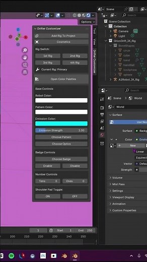 How to add the Orion Drift skybox to blender #oriondrift #blendertutorial #odvr #viral #shorts #vr