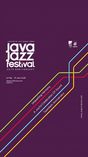 Java Jazz Festival on Instagram: "20 years. Unleashing Harmony: A joyful celebration of sound. Jakarta International Java Jazz Festival is coming for its twentieth anniversary. Join us from May 30th to June 1st, 2025 Stay tuned for ticket sale and lineup announcements and get ready to experience the magic. #20yearsjavajazzfestival #JJF2025 #JJF #musicfestival"