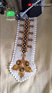 Old Kurti Patch Reuse Idea | Front Neck Patch Stitching Tutorial | Lace Finishing | Riya Goplani