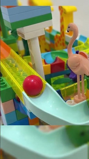 🔥 EPIC LEGO DUPLO Marble Race Showdown! #Shorts