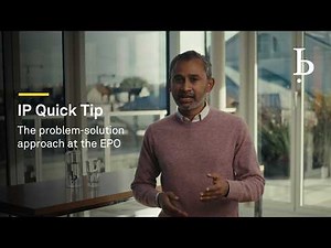 Problem-solution approach at the EPO (2025)