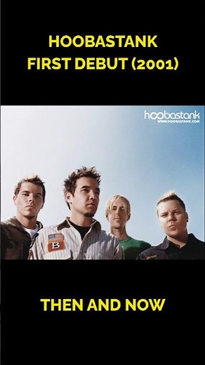 Hoobastank 2001-2025 Then and Now #hoobastank