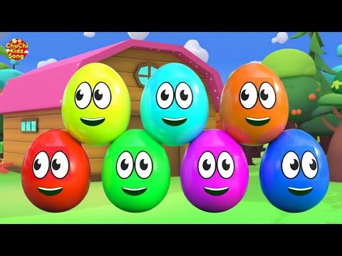Learning Colors and Numbers Song | Colorful Eggs on the Farm | Melly Nursery Rhymes & Kids Songs