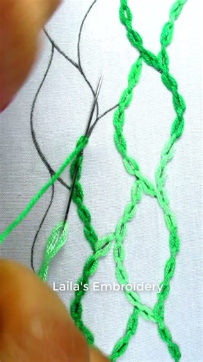 💚All over stitch hand embroidery tutorial🔥