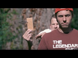 Card Throwing Trick Shots | Legendary Shots | Rick Smith Jr.