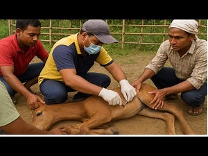 Veterinary BABY Horse Castration | Full Process with BrownI Horse / MAR VETS